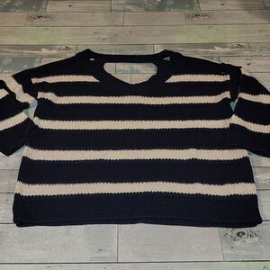 Maurices Striped Sweater sz Large
